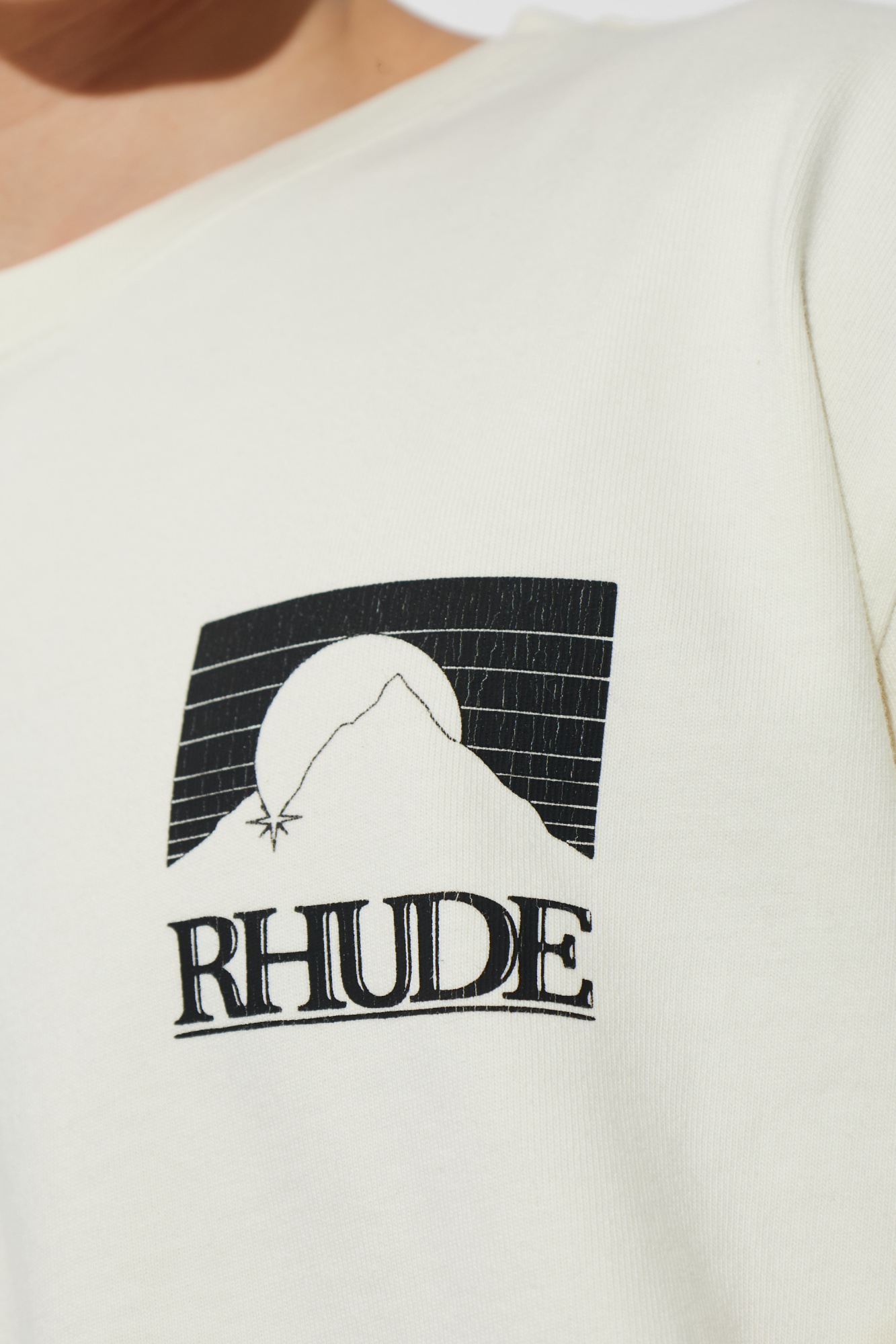 Rhude T-shirt with logo | Men's | Vitkac